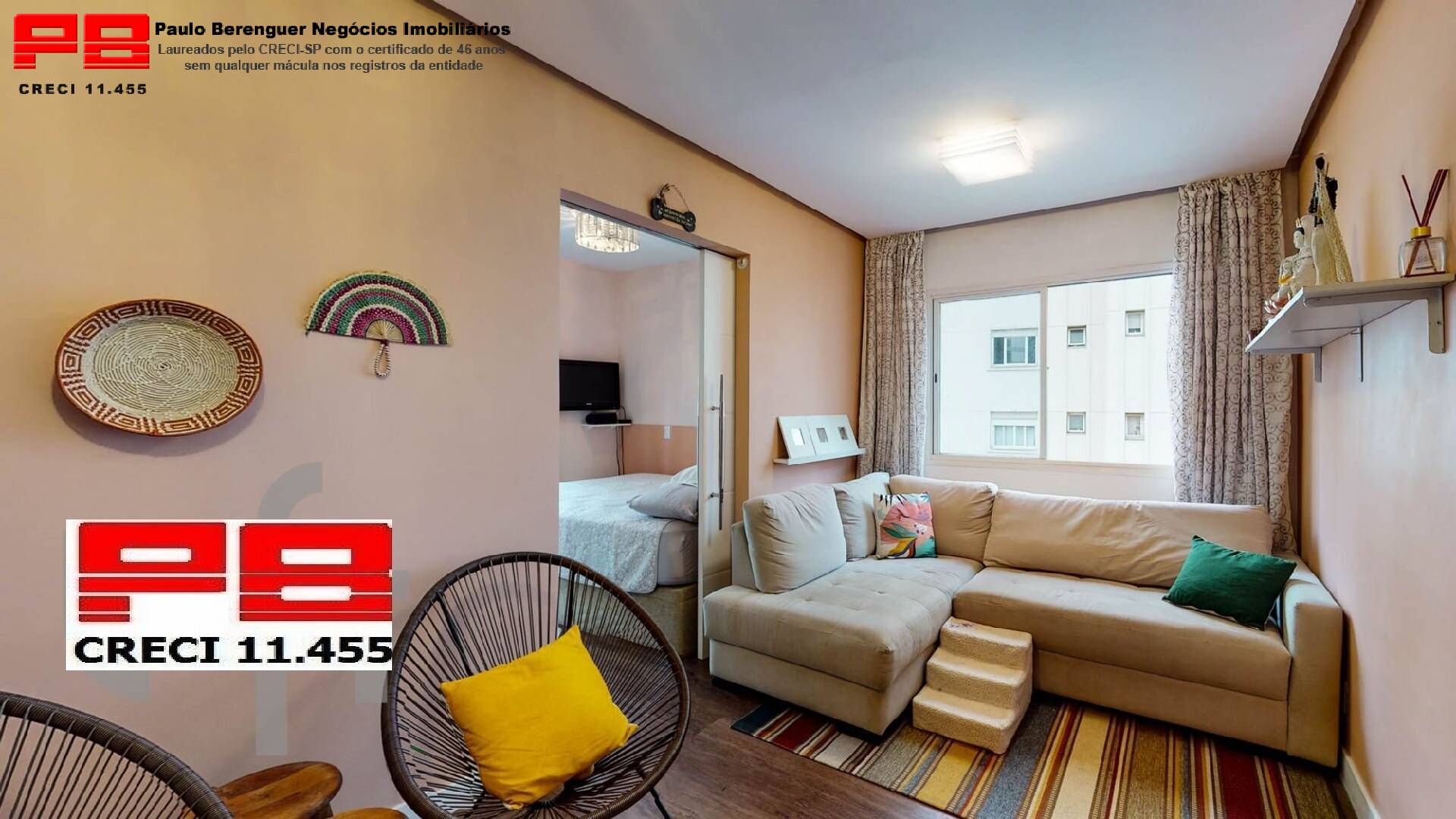 Apartamento à venda com 1 quarto, 38m² - Foto 1