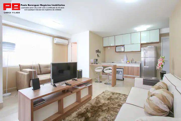 Apartamento à venda com 1 quarto, 60m² - Foto 2