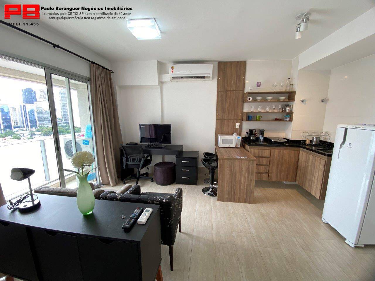 Apartamento para alugar com 1 quarto, 33m² - Foto 3